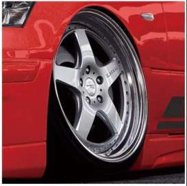 Wheels & tires  - 1:24 - Aoshima - 06112 - abk06112 | The Diecast Company