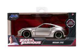 Nissan  - 370Z F&F silver/black - 1:32 - Jada Toys - 31852 - jada31852 | The Diecast Company