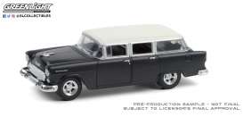 Chevrolet  - Two-Ten Townsman 1955 black/ivory - 1:64 - GreenLight - 36010A - gl36010A | The Diecast Company