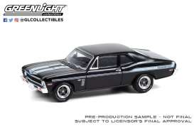 Chevrolet  - Yenko 1969 black - 1:64 - GreenLight - 13290A - gl13290A | The Diecast Company