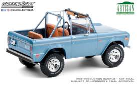 Ford  - Bronco 1969 blue - 1:18 - GreenLight - 19099 - gl19099 | The Diecast Company