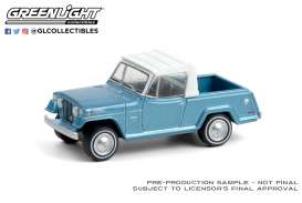 Jeep  - Commando 1970 light blue - 1:64 - GreenLight - 35180B - gl35180B | The Diecast Company