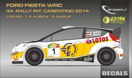 Ford  - Fiesta 2014  - 1:24 - MF Zone - MFZ-DC2419 - MFZDC2419 | The Diecast Company
