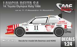Lancia  - Delta S4 1986  - 1:24 - MF Zone - MFZ-DC2472 - MFZDC2472 | The Diecast Company