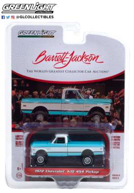 Chevrolet  - K10 1972 turquoise - 1:64 - GreenLight - 37220D - gl37220D | The Diecast Company