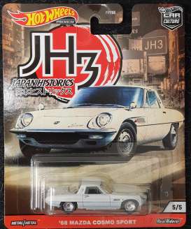 Mazda  - Cosmo Sport 1968 white - 1:64 - Hotwheels - GJP82 - hwmvGJP82 | The Diecast Company