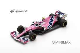 BWT Racing Point  - RP20 2020 pink - 1:43 - Spark - s6475 - spas6475 | The Diecast Company