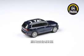 BMW  - X7 2018 tanzanite blue - 1:64 - Para64 - 65193 - pa65193R | The Diecast Company