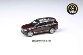 BMW  - X7 2018 ametrine - 1:64 - Para64 - 65194 - pa65194R | The Diecast Company