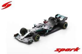 Mercedes Benz Petronas - W11 EQ 2018 silver/turquoise - 1:43 - Spark - s6451 - spas6451 | The Diecast Company