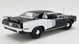 Plymouth  - Hemi Cuda 1971 black/white - 1:18 - Acme Diecast - 1806122 - acme1806122 | The Diecast Company