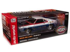 AMC  - AMX S/S 1969 red/white/blue/black - 1:18 - Auto World - 267 - AW267 | The Diecast Company