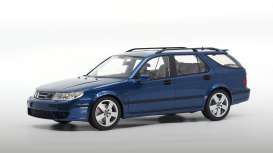 Saab  - 9-5 2005 cosmic blue - 1:18 - DNA - DNA000065 - DNA000065 | The Diecast Company