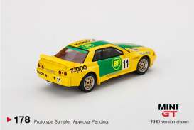 Nissan  - Skyline GT-R yellow/green - 1:64 - Mini GT - 00178-R - MGT00178RHD | The Diecast Company