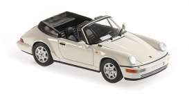 Porsche  - 911 1990 white - 1:43 - Maxichamps - 940067330 - mc940067330 | The Diecast Company