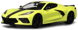 Chevrolet  - Corvette C8 yellow - 1:24 - Maisto - 31527y - mai31527y | The Diecast Company