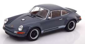 Singer  - Porsche Coupe grey - 1:18 - KK - Scale - 180442 - kkdc180442 | The Diecast Company