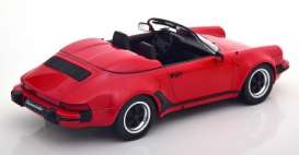 Porsche  - 911 Speedster 1989 red - 1:18 - KK - Scale - 180451 - kkdc180451 | The Diecast Company