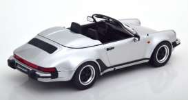 Porsche  - 911 Speedster 1989 silver - 1:18 - KK - Scale - 180453 - kkdc180453 | The Diecast Company