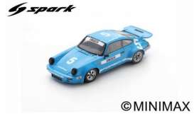 Porsche  - RS 3.0 1974 blue - 1:43 - Spark - us146 - spaus146 | The Diecast Company