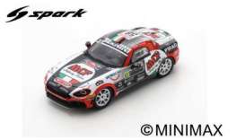 Abarth  - 124 2019 red/white/black - 1:43 - Spark - s5988 - spas5988 | The Diecast Company