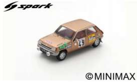 Renault  - 5 LS 1975 orange - 1:43 - Spark - s6019 - spas6019 | The Diecast Company