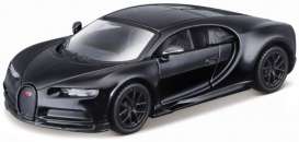 Bugatti  - Chiron black - 1:43 - Maisto - 25001-19039 - mai25001-19039 | The Diecast Company