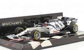 Scuderia  - Alpha Tauri 2020 silver/black - 1:43 - Minichamps - 417200826 - mc417200826 | The Diecast Company