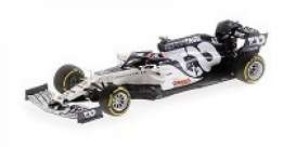 Scuderia  - Alpha Tauri 2020 silver/black - 1:43 - Minichamps - 417200810 - mc417200810 | The Diecast Company