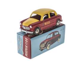Fiat  - 1100 Nuova red/yellow - 1:43 - Magazine Models - magMY1100 | The Diecast Company