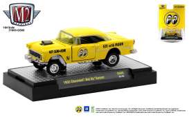 Chevrolet  - Bel Air 1955 yellow/black - 1:64 - M2 Machines - 31600GS08 - M2-31600GS08 | The Diecast Company