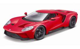 Ford  - 2017 red - 1:18 - Maisto - 31384RR - mai31384RR | The Diecast Company