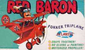 Planes Red Baron - Fokker Triplane  - Atlantis - M5903 - AMCM5903 | The Diecast Company