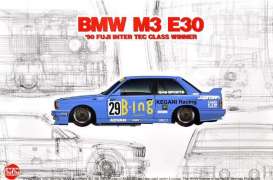 BMW  - M3 E30  1990  - 1:24 - NuNu Hobby - 24019 - nunu24019 | The Diecast Company