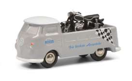 Volkswagen  - T1 grey - 1:90 - Schuco - 5635 - schuco5635 | The Diecast Company