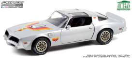 Pontiac  - Firebird 1977 silver - 1:18 - GreenLight - 19101 - gl19101 | The Diecast Company