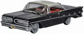 Pontiac  - Bonneville 1959 black/white - 1:87 - Oxford Diecast - 87PB59004 - ox87PB59004 | The Diecast Company