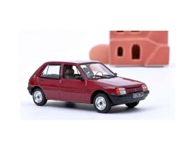 Peugeot  - 205 GL 1988 dark red - 1:43 - Norev - 471719 - nor471719 | The Diecast Company