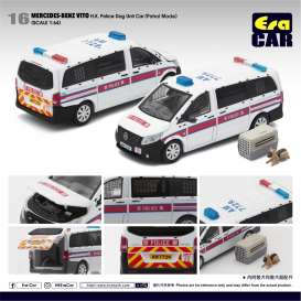 Mercedes Benz  - Vito white/red - 1:64 - Era - 20VITRN1601 - Era20VITRN1601 | The Diecast Company