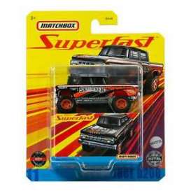 Dodge  - D200 1968 black/orange - 1:64 - Matchbox - GNY11 - MBGNY11 | The Diecast Company