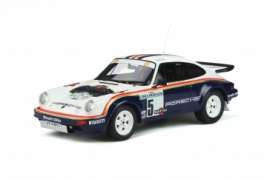 Porsche  - 911 SC RS 1984 white/blue - 1:18 - OttOmobile Miniatures - ot908 - otto908 | The Diecast Company