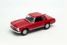 Mercedes Benz  - 230SL red - 1:34 - Welly - 43774 - welly43774r | The Diecast Company