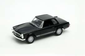 Mercedes Benz  - 230SL black - 1:34 - Welly - 43774 - welly43774bk | The Diecast Company