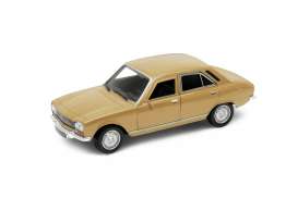 Peugeot  - 504 1975 gold - 1:34 - Welly - 42394 - welly42394gd | The Diecast Company