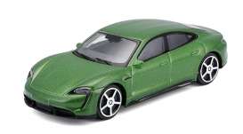 Porsche  - Taycan 2018 green - 1:43 - Bburago - 30433G - bura30433gn | The Diecast Company