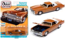 Cadillac  - Eldorado 1975 orange - 1:64 - Auto World - SP070A - AWSP070A | The Diecast Company
