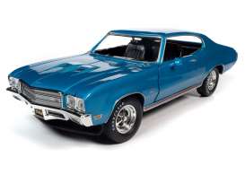 Buick  - Grand 1971 blue - 1:18 - Auto World - AMM1257 - AMM1257 | The Diecast Company