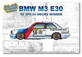 BMW  - M3 E30 1988  - 1:24 - NuNu Hobby - 24017 - nunu24017 | The Diecast Company