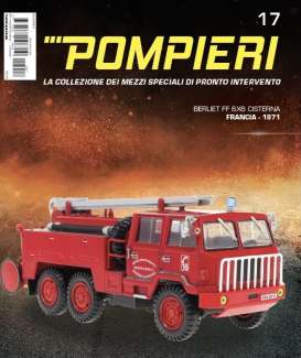 Berliet  - FF 6x6 1971 red - 1:43 - Magazine Models - magfireSP17 | The Diecast Company