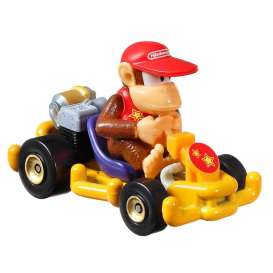 Mario Kart  - Diddy Kong, Pipe Frame 2021  - 1:64 - Hotwheels - GRN15 - hwmvGRN15 | The Diecast Company